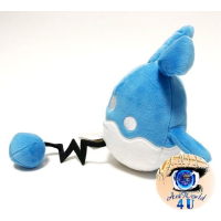 Officiële Pokemon knuffel Azumarill +/- 24CM Lang San-ei